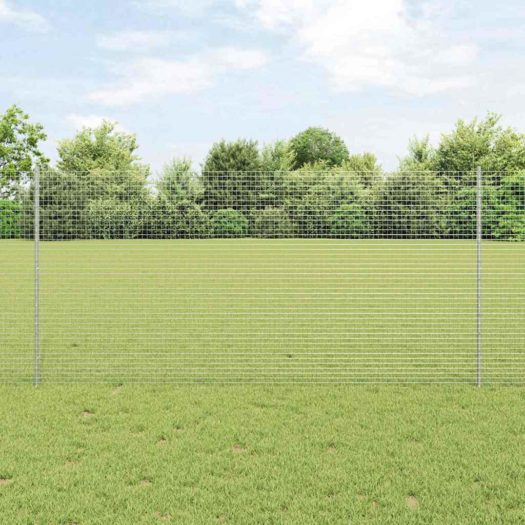 Hek met Paal Zilverkleurig is nu te koop bij PeponiXL, paradijselijk wonen!