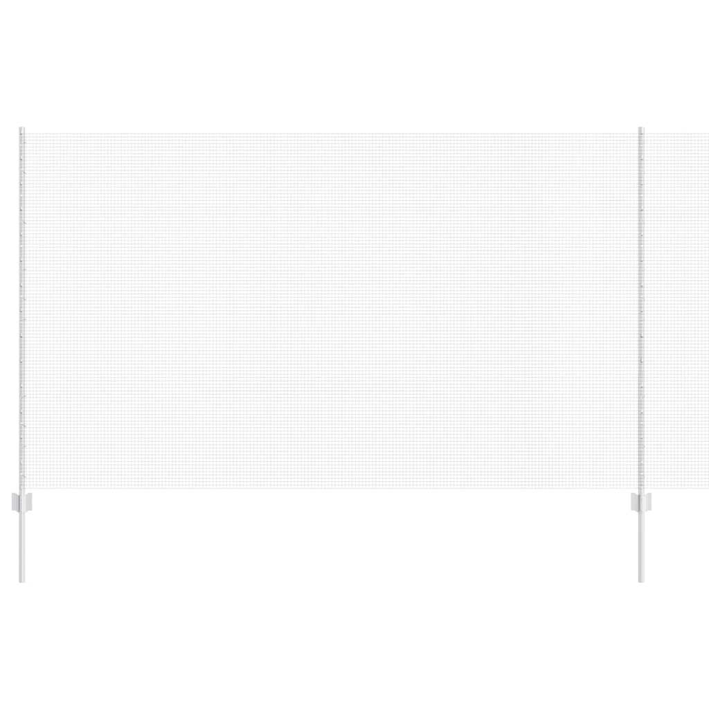 Hek met Paal Zilver 1,4 x 50 m Staal is nu te koop bij PeponiXL, paradijselijk wonen!