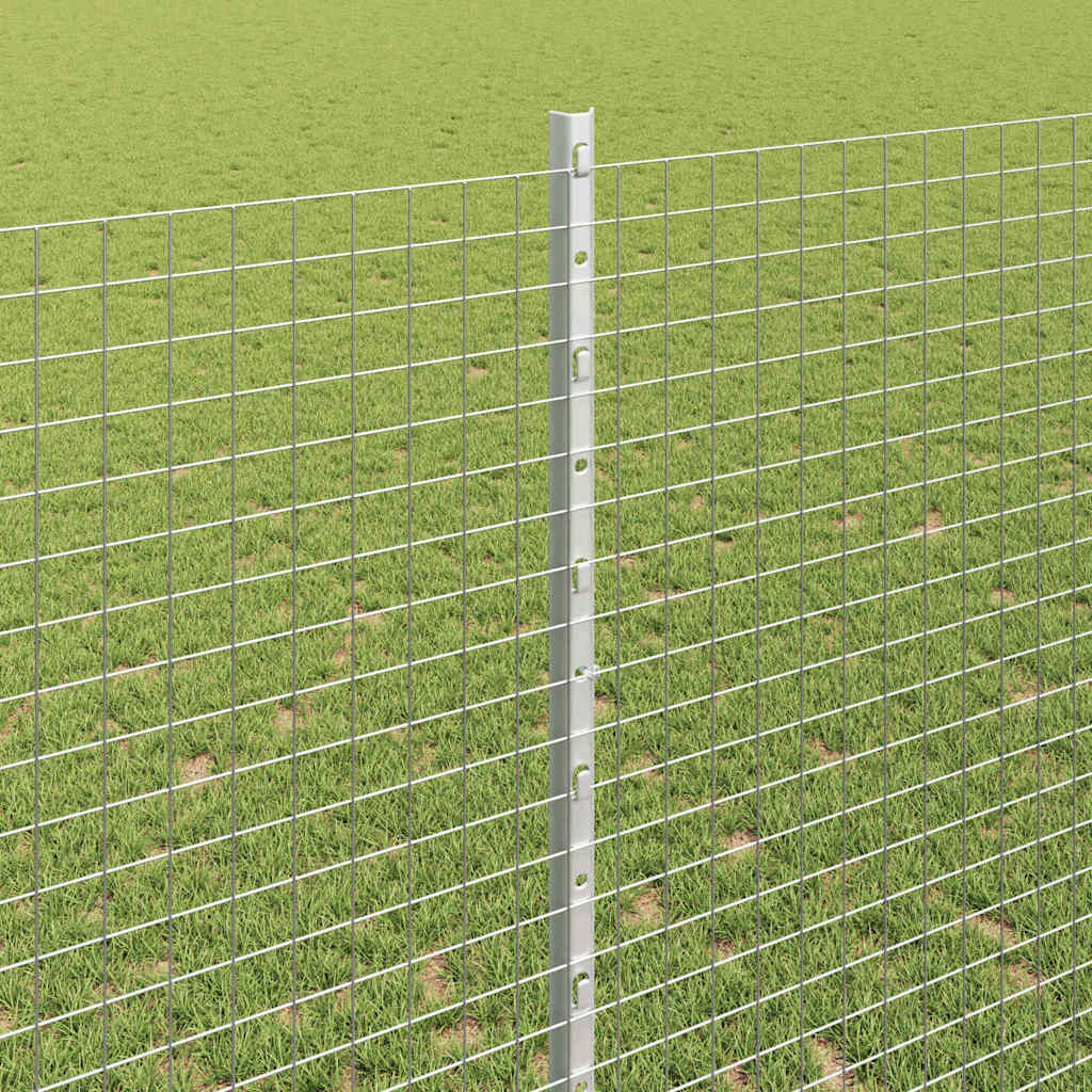 Hek met Paal Zilverkleurig is nu te koop bij PeponiXL, paradijselijk wonen!