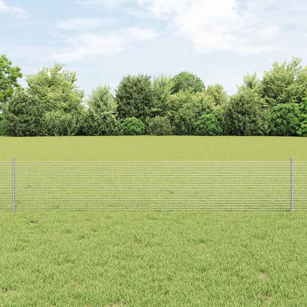 Hek met Paal Zilverkleurig is nu te koop bij PeponiXL, paradijselijk wonen!