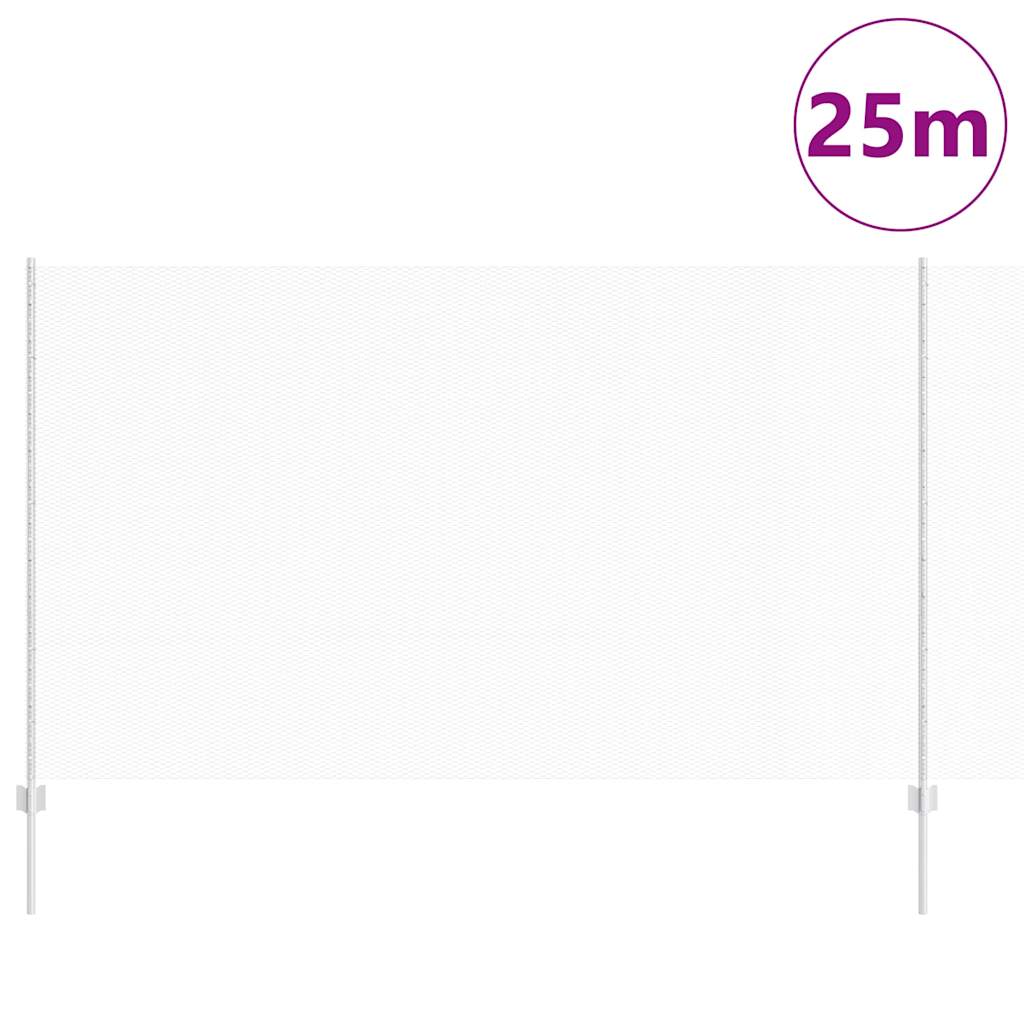 Hek met Paal Zilver 1,4 x 25 m Staal is nu te koop bij PeponiXL, paradijselijk wonen!