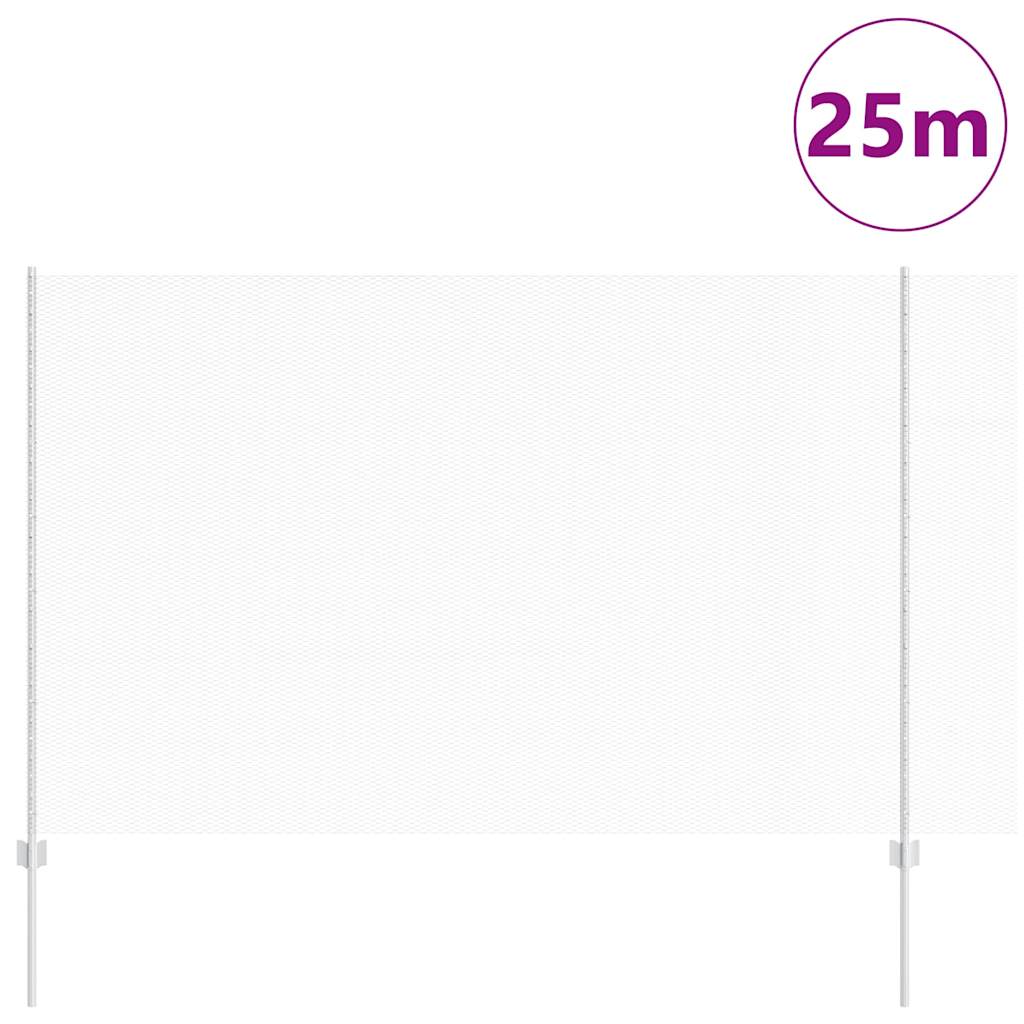 Hek met Paal Zilver 1,5 x 25 m Staal is nu te koop bij PeponiXL, paradijselijk wonen!