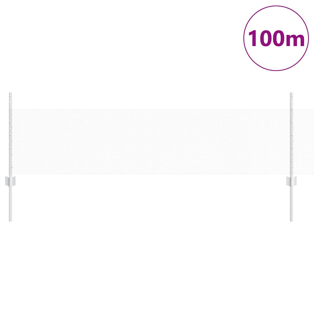 Hek met Paal Zilver 0,5 x 100 m Staal is nu te koop bij PeponiXL, paradijselijk wonen!