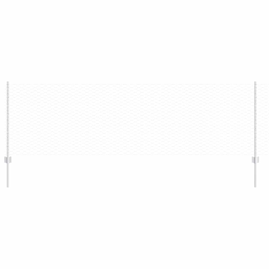 Hek met Paal Zilver 0,8 x 100 m Staal is nu te koop bij PeponiXL, paradijselijk wonen!