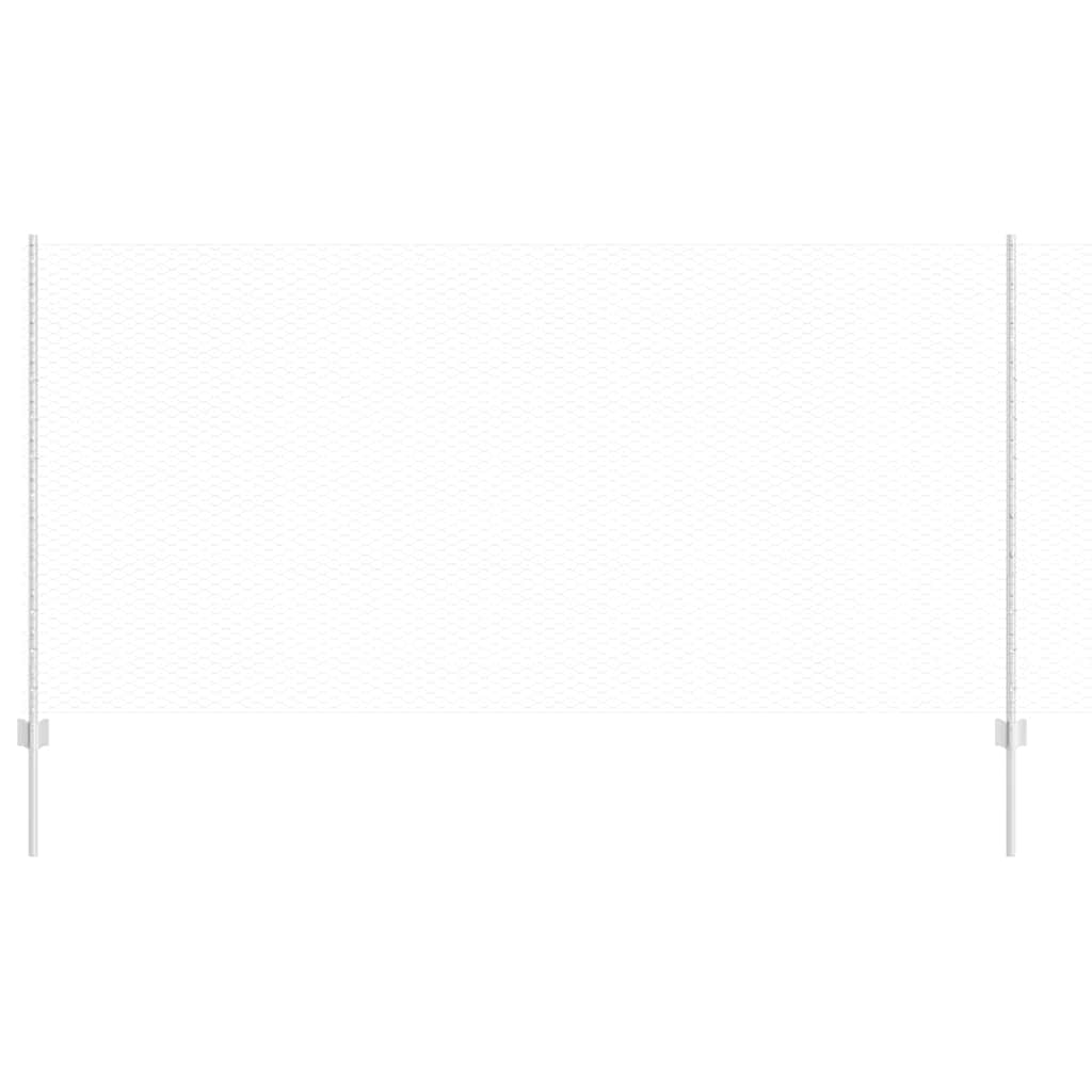 Hek met Paal Zilver 1,2 x 100 m Staal is nu te koop bij PeponiXL, paradijselijk wonen!