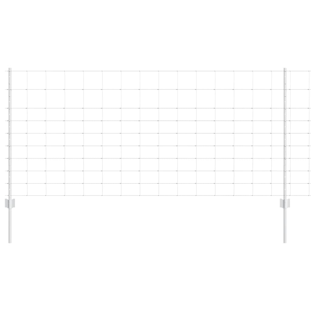 Hek met Paal Zilver 1 x 25 m Staal is nu te koop bij PeponiXL, paradijselijk wonen!