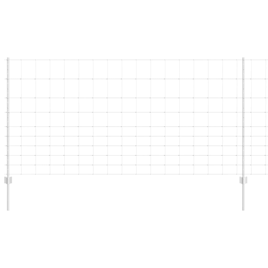 Hek met Paal Zilver 1,2 x 25 m Staal is nu te koop bij PeponiXL, paradijselijk wonen!