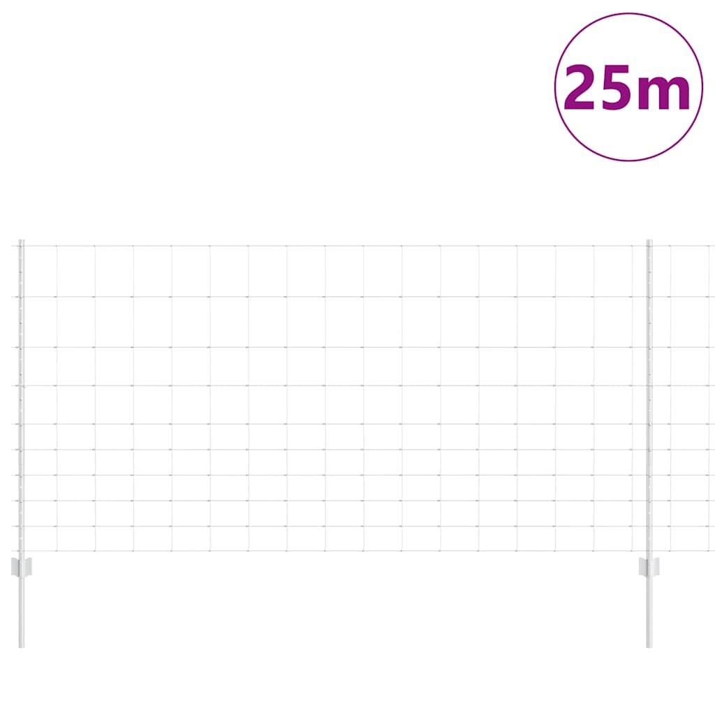 Hek met Paal Zilver 1,2 x 25 m Staal is nu te koop bij PeponiXL, paradijselijk wonen!