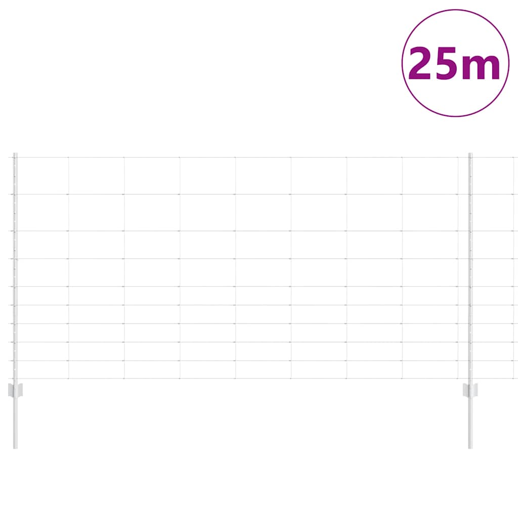Hek met Paal Zilver 1,2 x 25 m Staal is nu te koop bij PeponiXL, paradijselijk wonen!