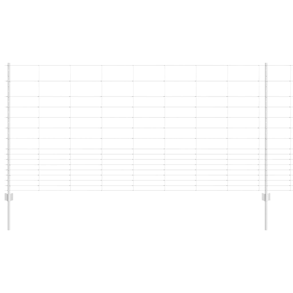 Hek met Paal Zilver 1,2 x 25 m Staal is nu te koop bij PeponiXL, paradijselijk wonen!
