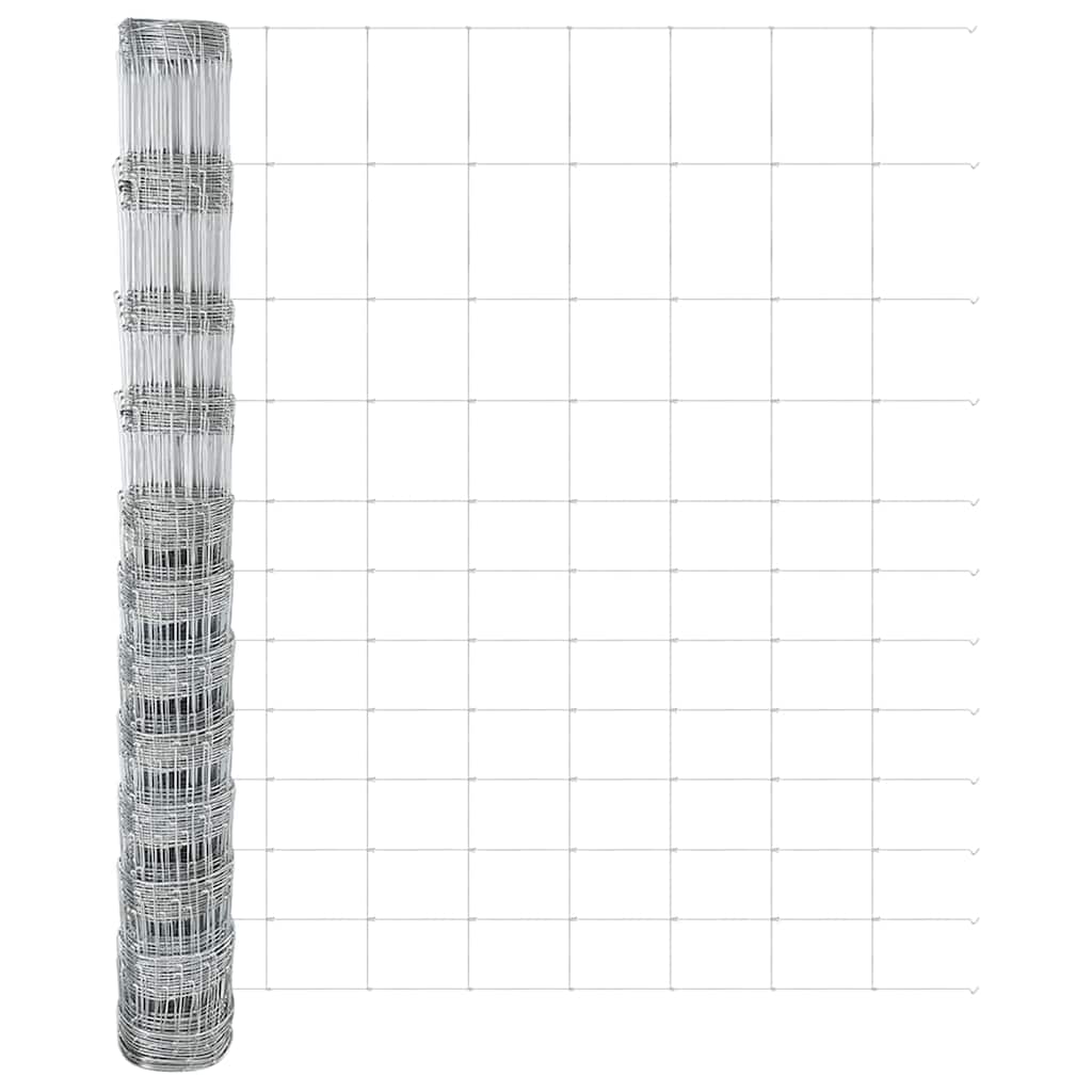 Hek met Paal Zilver 1,4 x 25 m Staal is nu te koop bij PeponiXL, paradijselijk wonen!