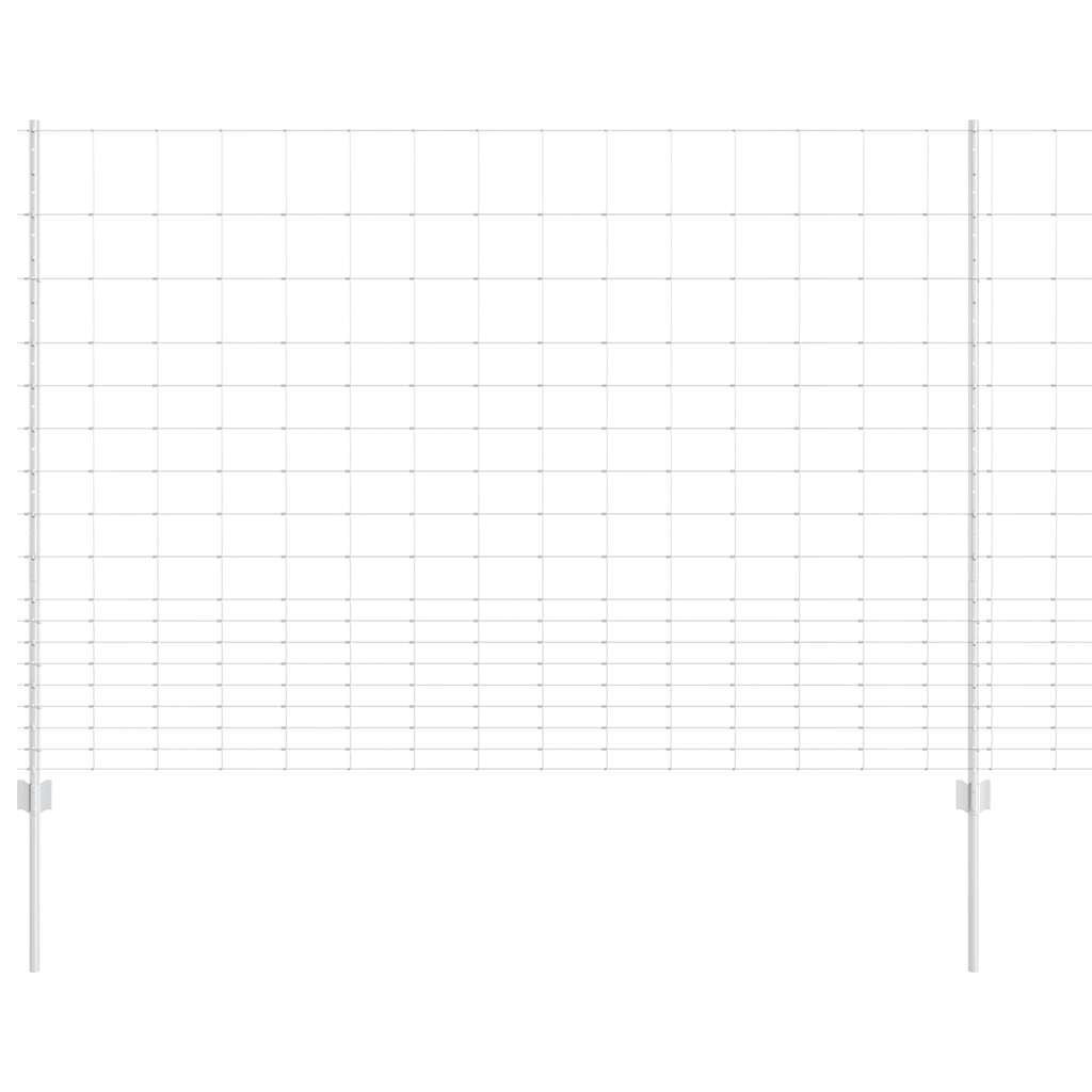 Hek met Paal Zilver 1,5 x 25 m Staal is nu te koop bij PeponiXL, paradijselijk wonen!