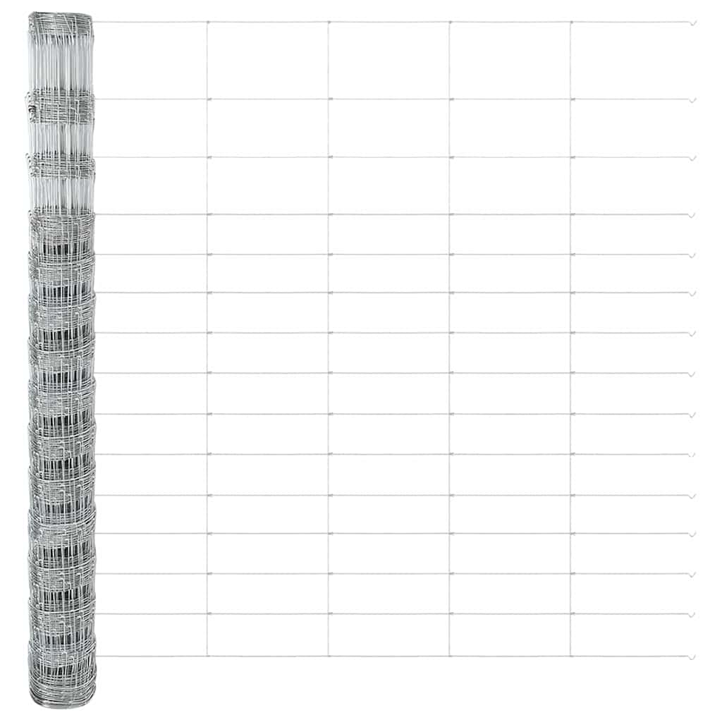 Hek met Paal Zilver 1,6 x 25 m Staal is nu te koop bij PeponiXL, paradijselijk wonen!