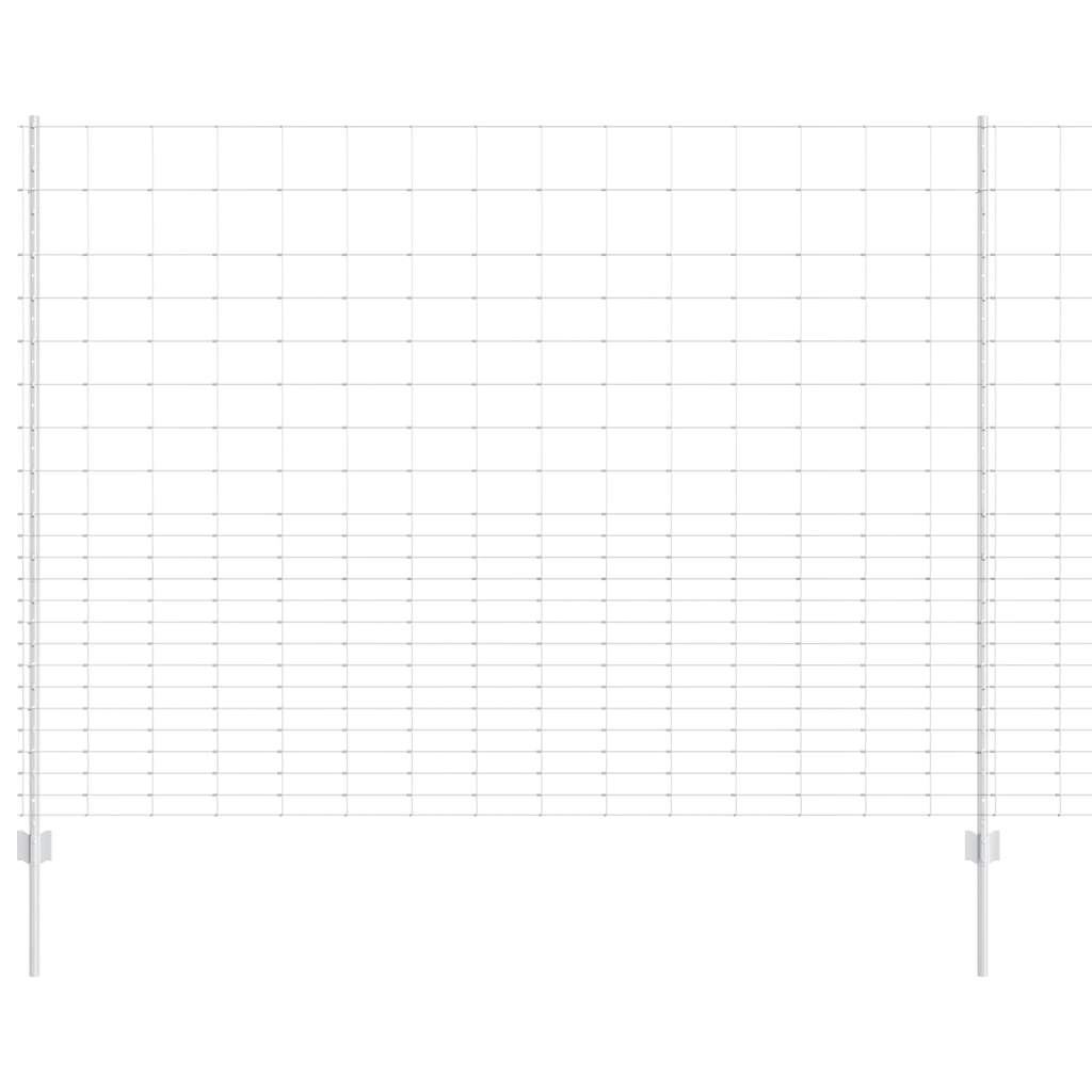 Hek met Paal Zilver 1,6 x 25 m Staal is nu te koop bij PeponiXL, paradijselijk wonen!