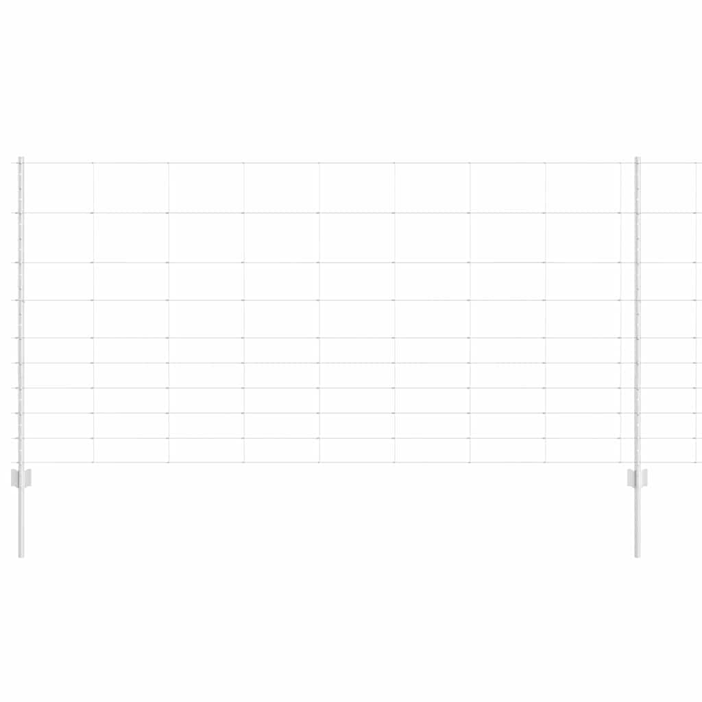 Hek met Paal Zilver 1,2 x 50 m Staal is nu te koop bij PeponiXL, paradijselijk wonen!