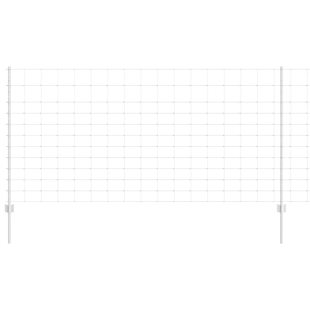Hek met Paal Zilver 1,2 x 50 m Staal is nu te koop bij PeponiXL, paradijselijk wonen!