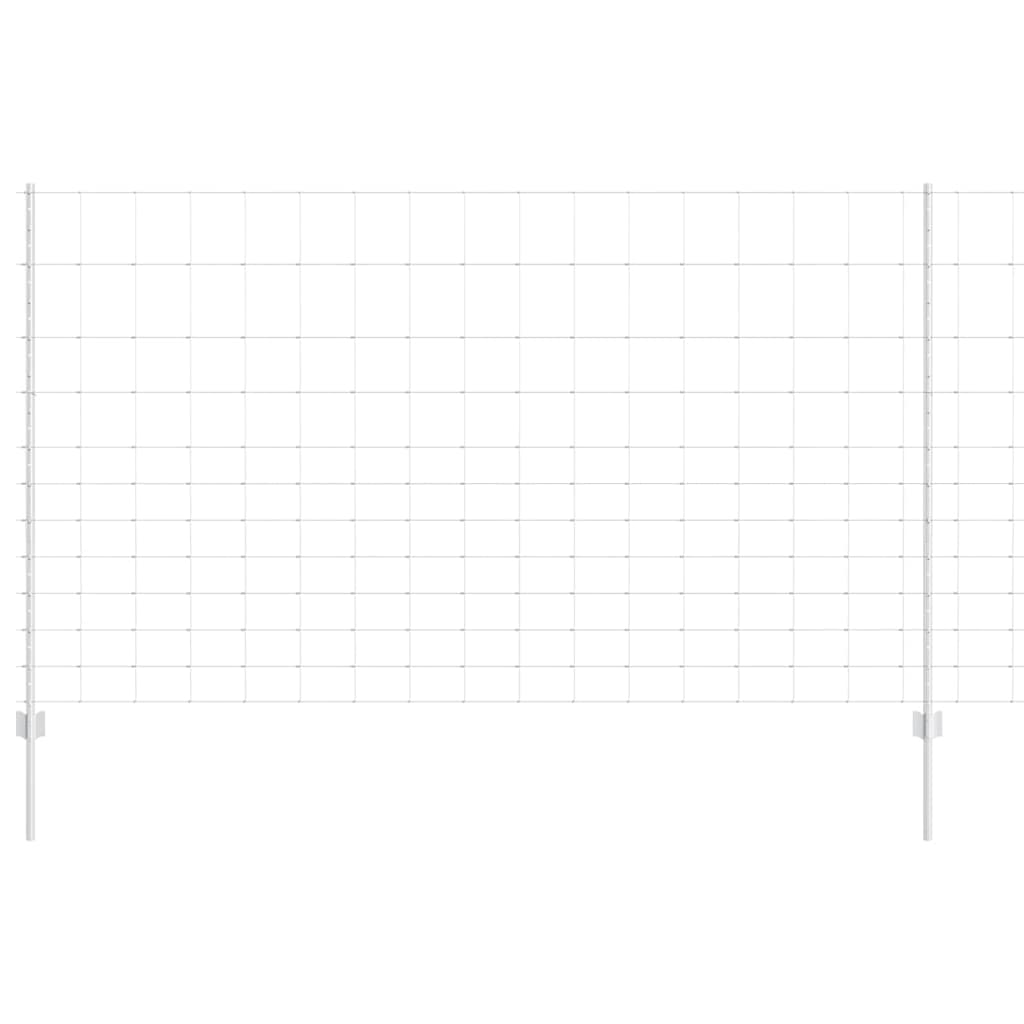 Hek met Paal Zilver 1,4 x 50 m Staal is nu te koop bij PeponiXL, paradijselijk wonen!