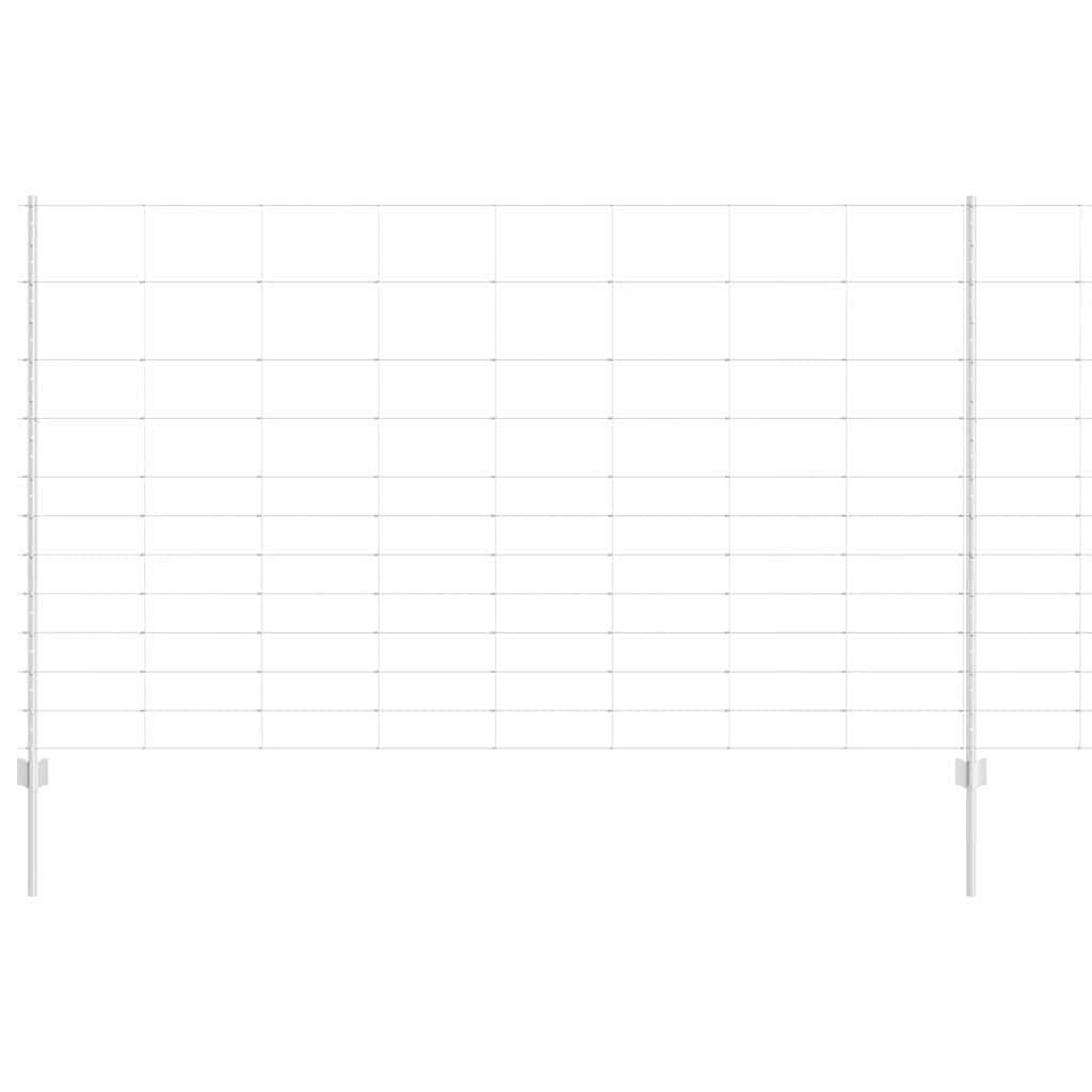 Hek met Paal Zilver 1,4 x 50 m Staal is nu te koop bij PeponiXL, paradijselijk wonen!