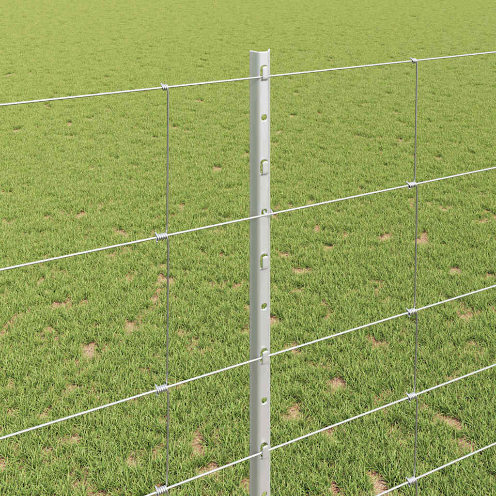 Hek met Paal Zilver 1,4 x 50 m Staal is nu te koop bij PeponiXL, paradijselijk wonen!