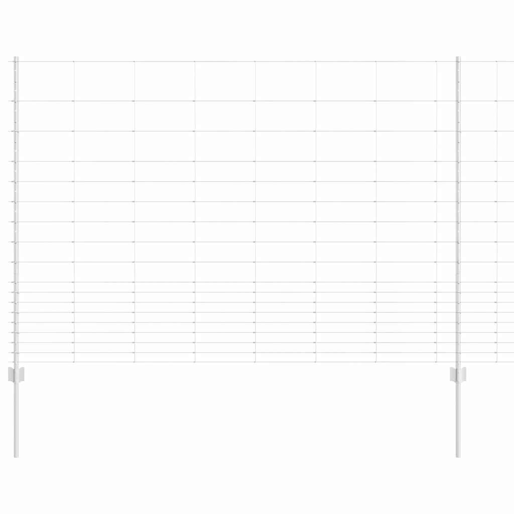 Hek met Paal Zilver 1,5 x 50 m Staal is nu te koop bij PeponiXL, paradijselijk wonen!