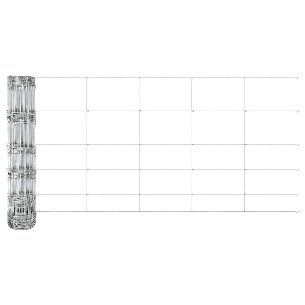 Hek met Paal Zilver 0,8 x 100 m Staal is nu te koop bij PeponiXL, paradijselijk wonen!