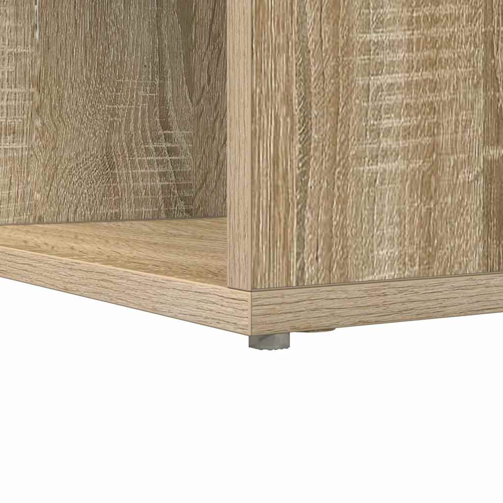 Hoekbureau Sonoma Eiken 101,5 x 149,5 x 149,5 cm Bewerkt hout is nu te koop bij PeponiXL, paradijselijk wonen!