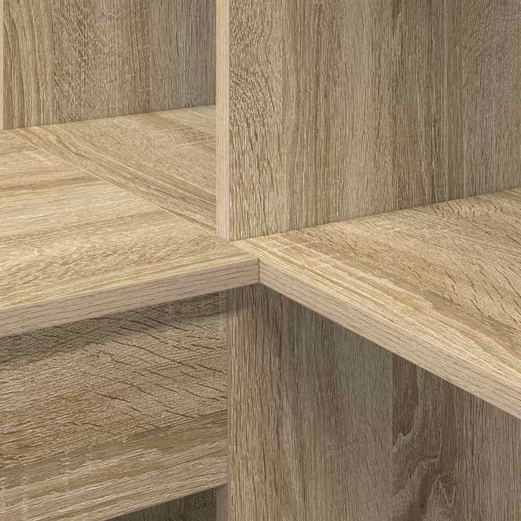 Hoekbureau Sonoma Eiken 101,5 x 149,5 x 149,5 cm Bewerkt hout is nu te koop bij PeponiXL, paradijselijk wonen!