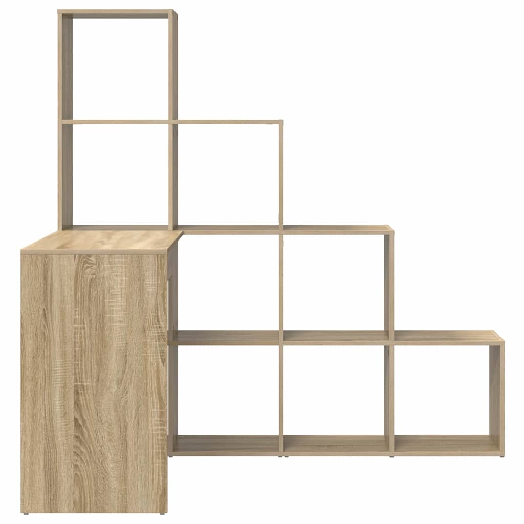 Hoekbureau Sonoma Eiken 101,5 x 149,5 x 149,5 cm Bewerkt hout is nu te koop bij PeponiXL, paradijselijk wonen!