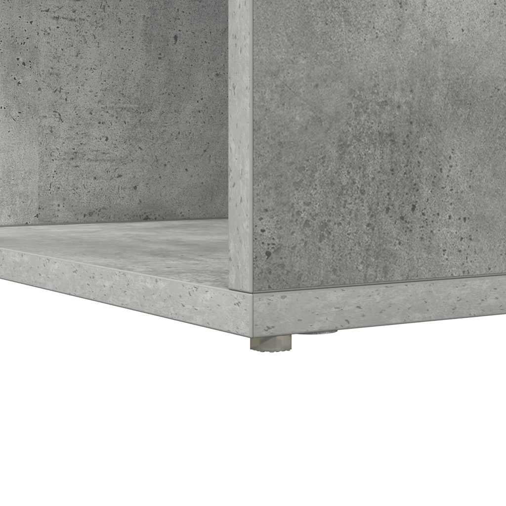 Hoekbureau Beton Grijs 101,5 x 149,5 x 149,5 cm Bewerkt hout is nu te koop bij PeponiXL, paradijselijk wonen!