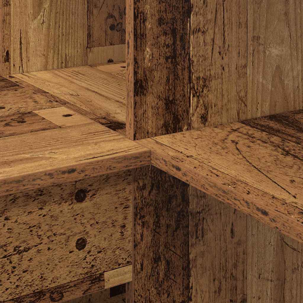 Hoekbureau Oud Hout 101,5 x 149,5 x 149,5 cm Bewerkt hout is nu te koop bij PeponiXL, paradijselijk wonen!