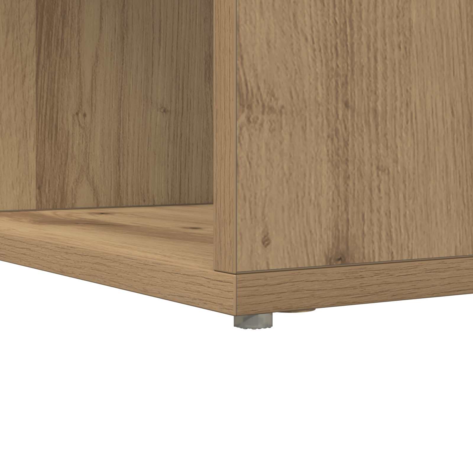 Hoekbureau Artisan Eiken Bewerkt hout 101,5 x 149,5 x 149,5 cm is nu te koop bij PeponiXL, paradijselijk wonen!