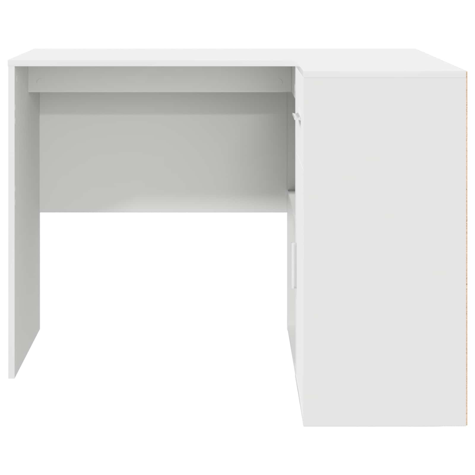 Hoekbureau met lade Wit 102 x 88 x 75 cm is nu te koop bij PeponiXL, paradijselijk wonen!
