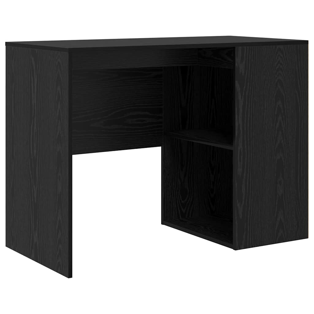 Hoekbureau met lade Zwart Eiken 102 x 88 x 75 cm is nu te koop bij PeponiXL, paradijselijk wonen!