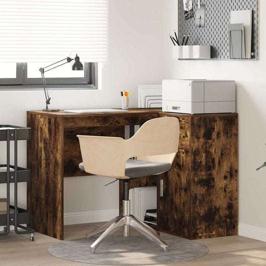 Hoekbureau met lade Gerookt eiken 102 x 88 x 75 cm is nu te koop bij PeponiXL, paradijselijk wonen!