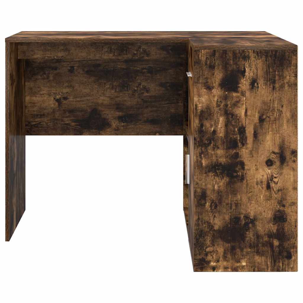 Hoekbureau met lade Gerookt eiken 102 x 88 x 75 cm is nu te koop bij PeponiXL, paradijselijk wonen!