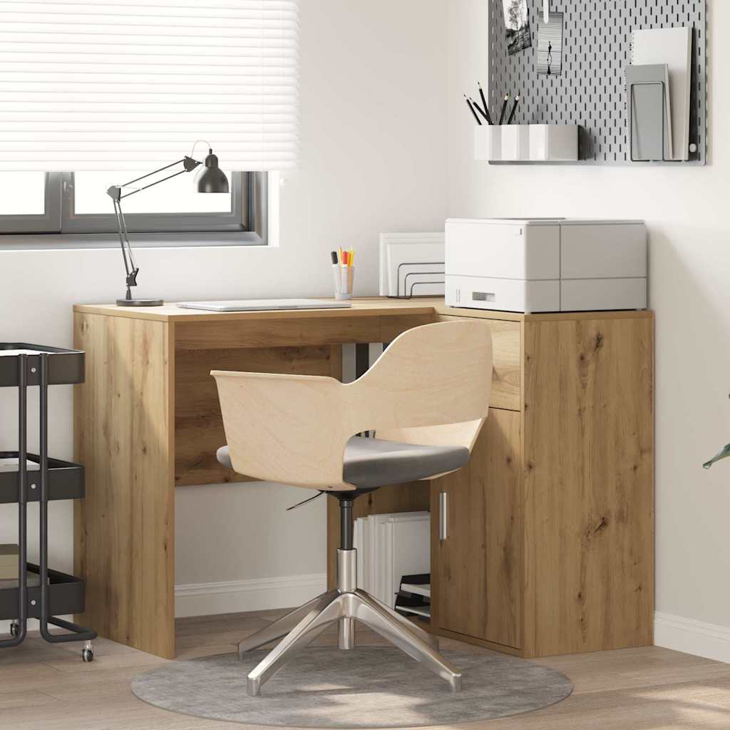 Hoekbureau met lade Artisan Eiken 102 x 88 x 75 cm is nu te koop bij PeponiXL, paradijselijk wonen!