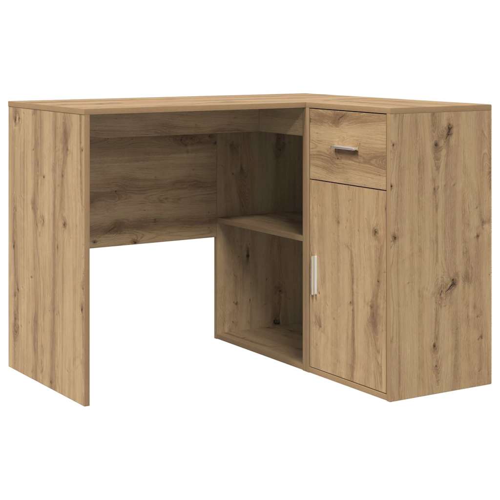 Hoekbureau met lade Artisan Eiken 102 x 88 x 75 cm is nu te koop bij PeponiXL, paradijselijk wonen!