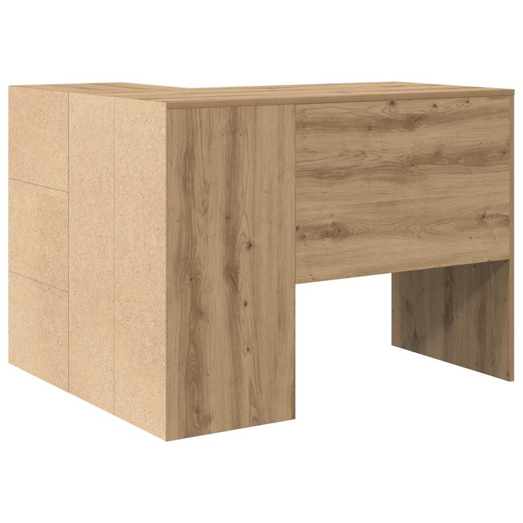 Hoekbureau met lade Artisan Eiken 102 x 88 x 75 cm is nu te koop bij PeponiXL, paradijselijk wonen!