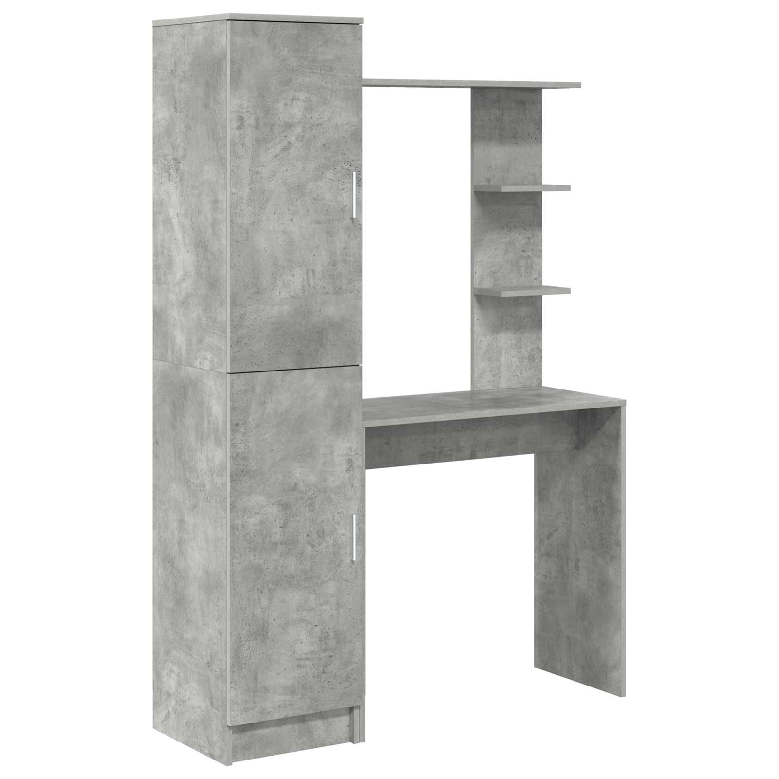 Bureau 2 pcs Beton Grijs is nu te koop bij PeponiXL, paradijselijk wonen!