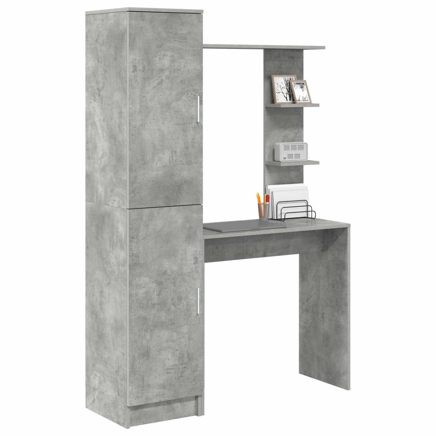Bureau 2 pcs Beton Grijs is nu te koop bij PeponiXL, paradijselijk wonen!