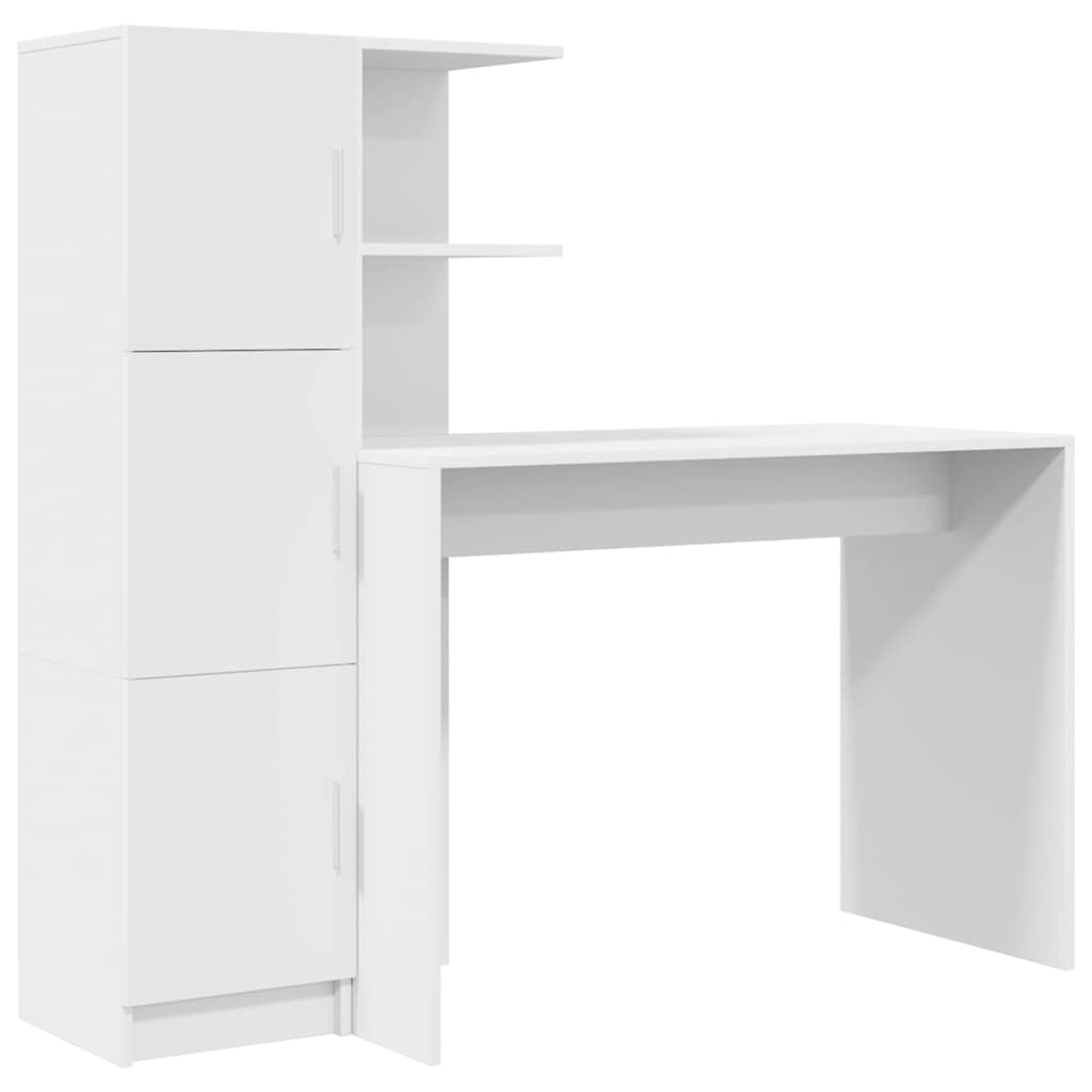 Bureau 2 pcs Wit is nu te koop bij PeponiXL, paradijselijk wonen!