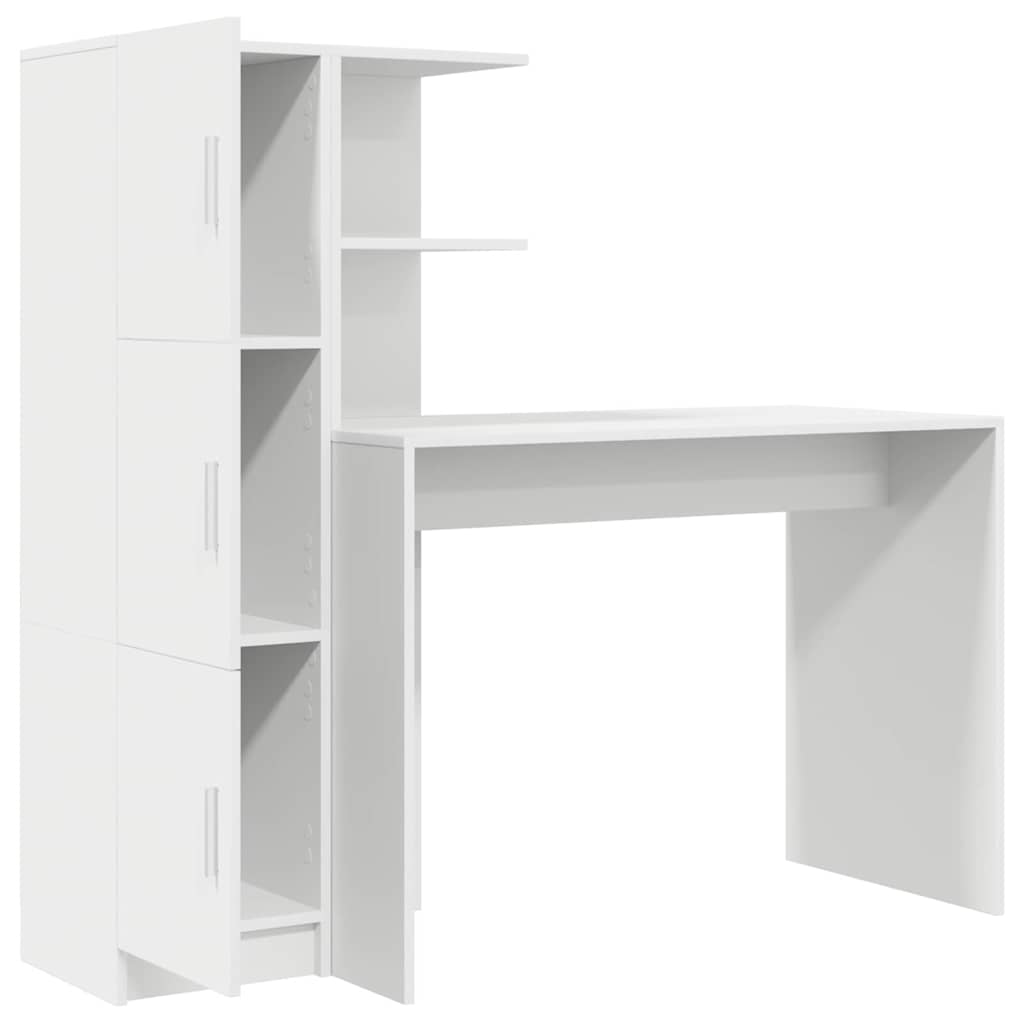Bureau 2 pcs Wit is nu te koop bij PeponiXL, paradijselijk wonen!