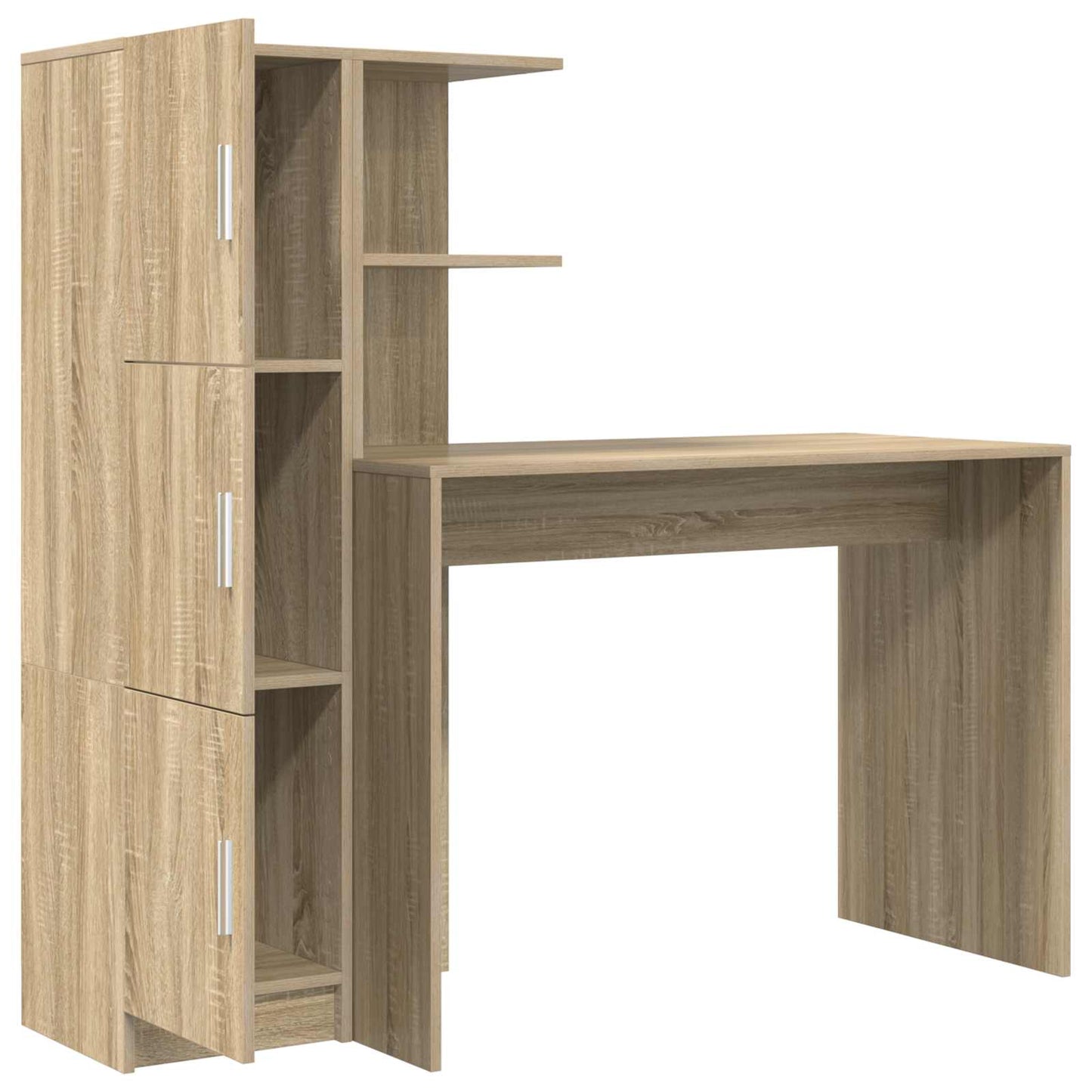 Bureau 2 pcs Sonoma Eiken is nu te koop bij PeponiXL, paradijselijk wonen!