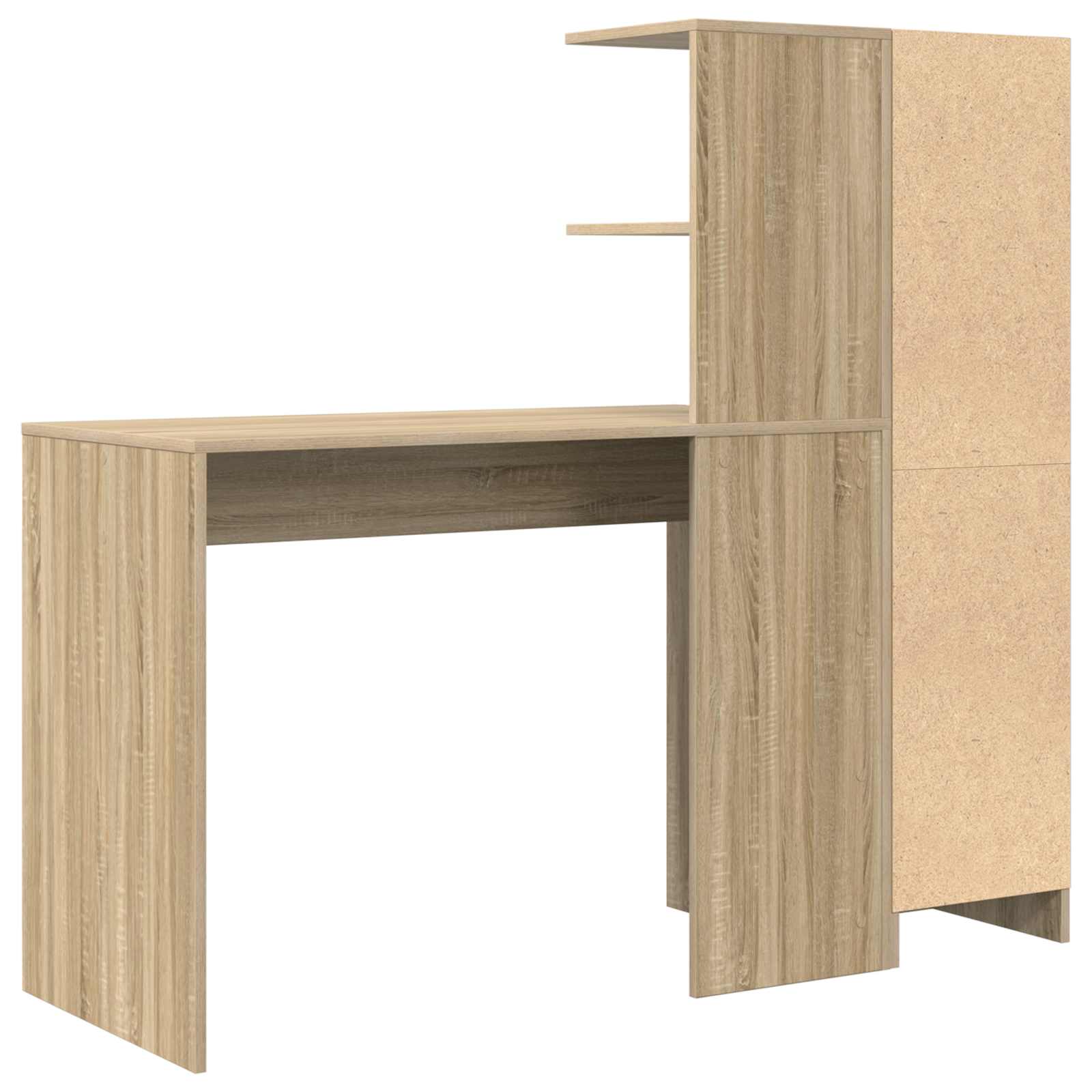 Bureau 2 pcs Sonoma Eiken is nu te koop bij PeponiXL, paradijselijk wonen!