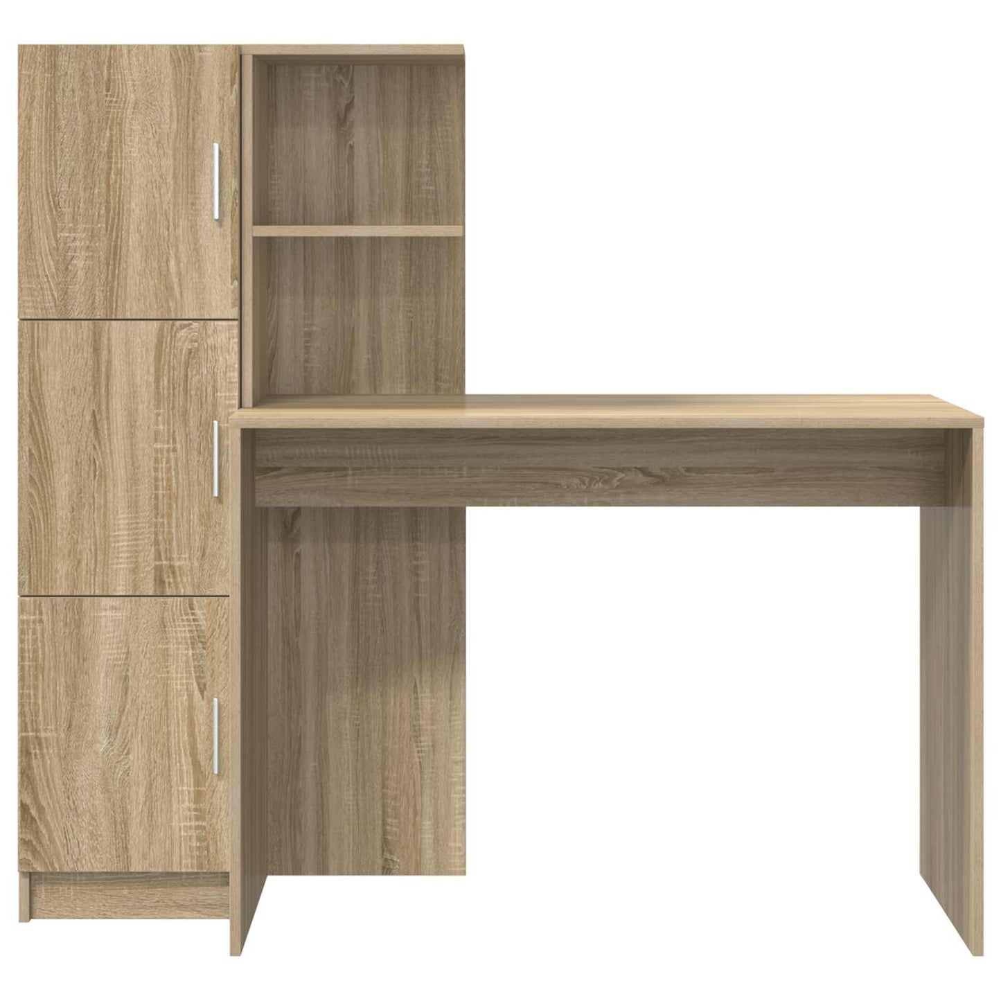 Bureau 2 pcs Sonoma Eiken is nu te koop bij PeponiXL, paradijselijk wonen!