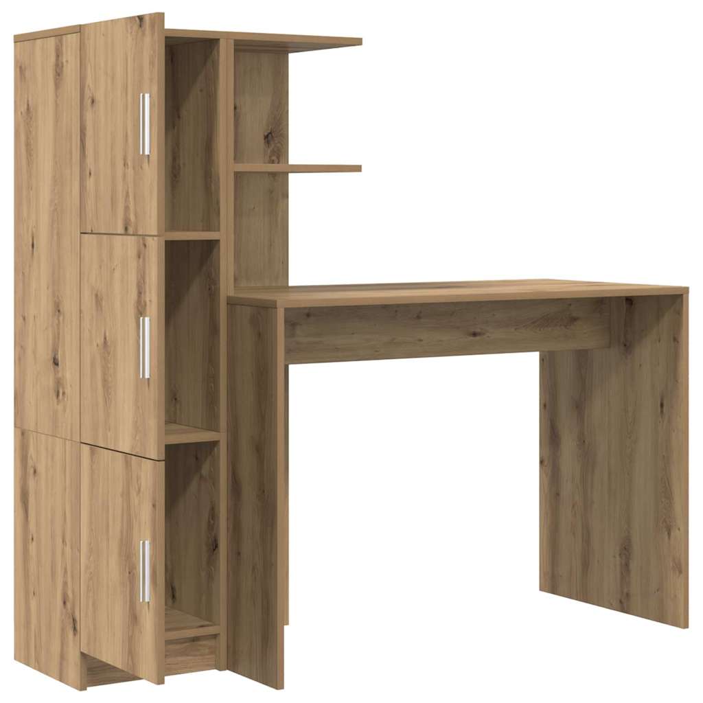 Bureau 2 pcs Artisan Eiken is nu te koop bij PeponiXL, paradijselijk wonen!