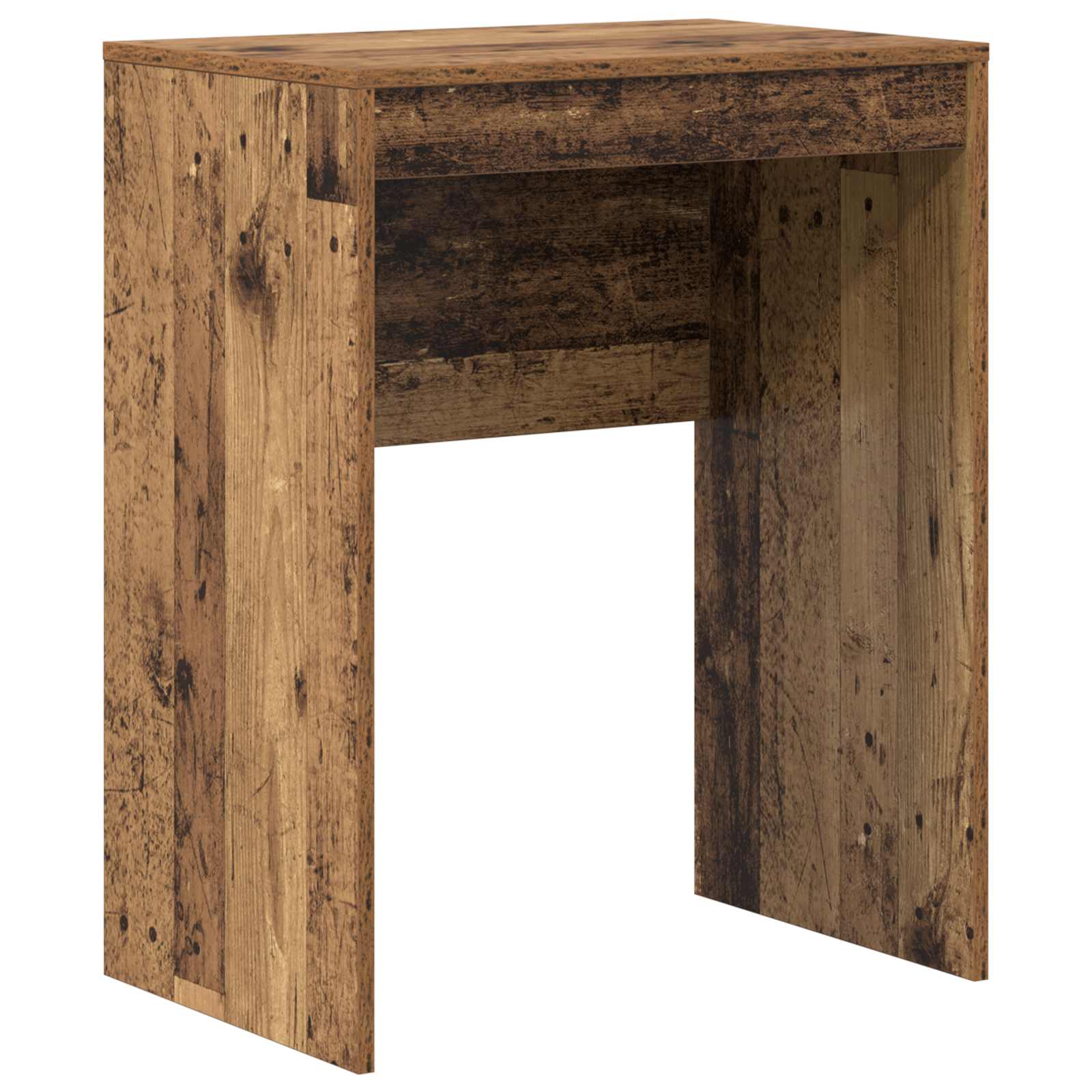 Bureau met lade met plank met opslag 2 pcs Oudhout is nu te koop bij PeponiXL, paradijselijk wonen!