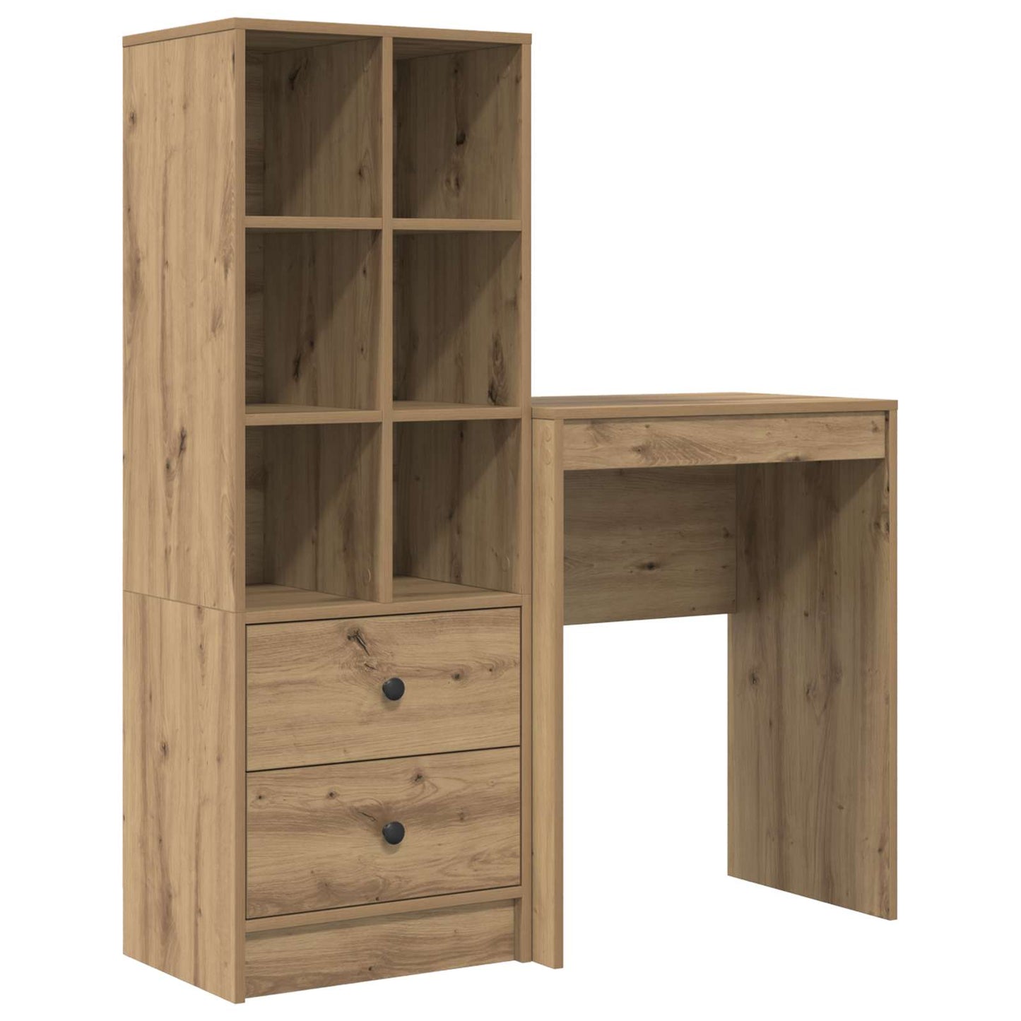 Bureau Artisan Eiken 105,5 x 34 x 127 cm 2 st
