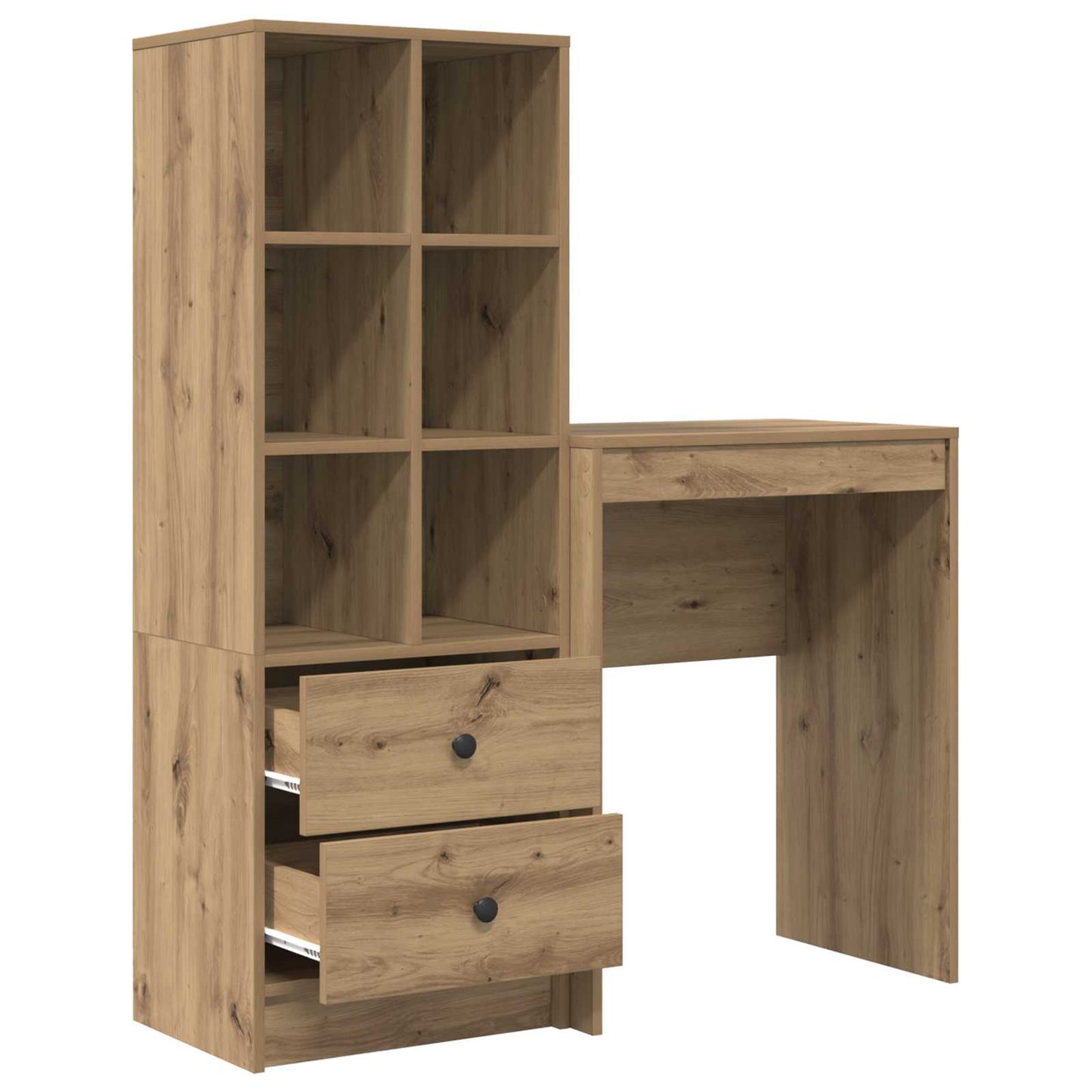 Bureau Artisan Eiken 105,5 x 34 x 127 cm 2 st