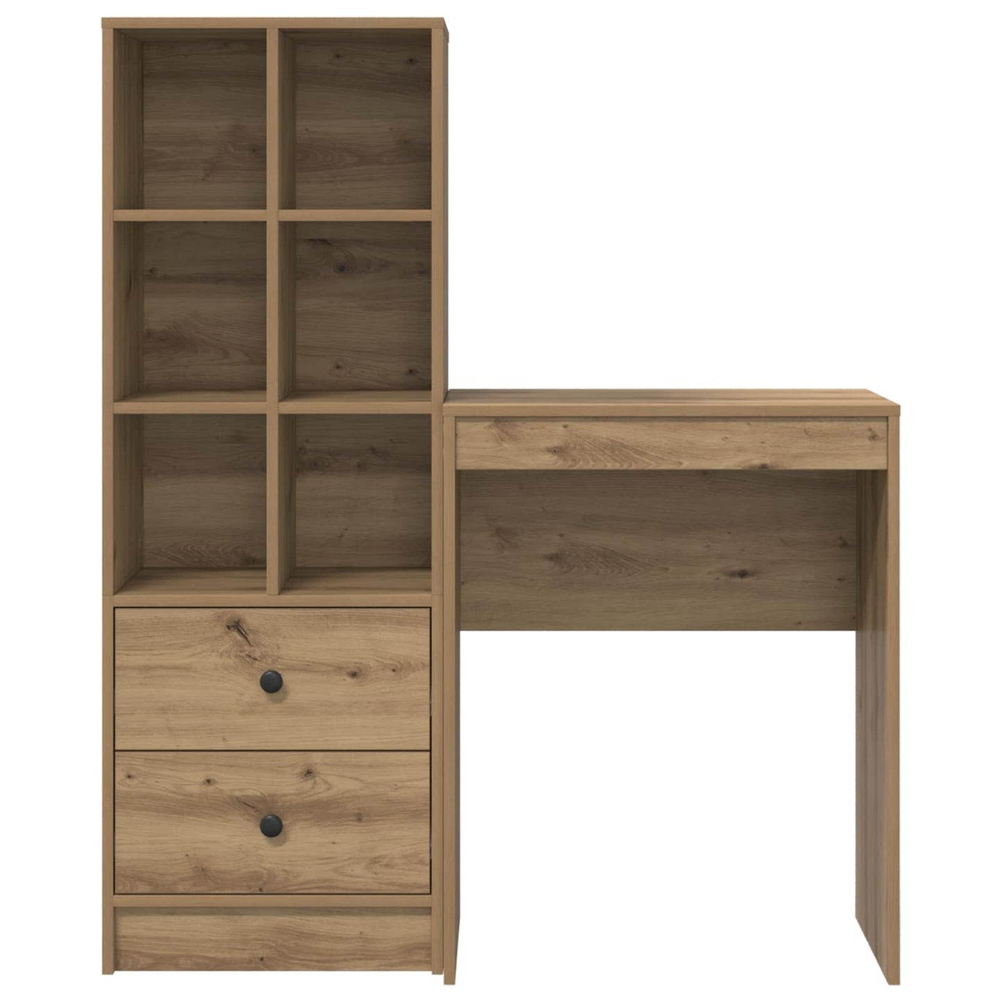 Bureau Artisan Eiken 105,5 x 34 x 127 cm 2 st